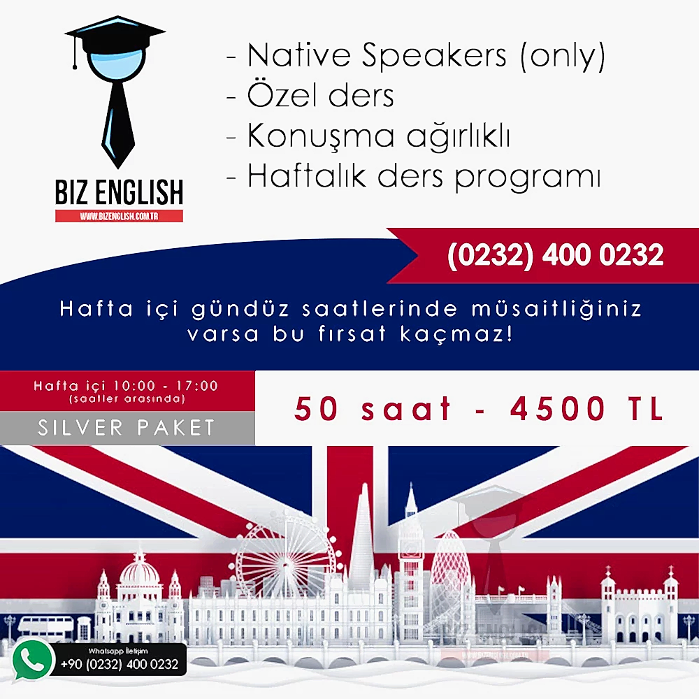 Biz English Fiyat